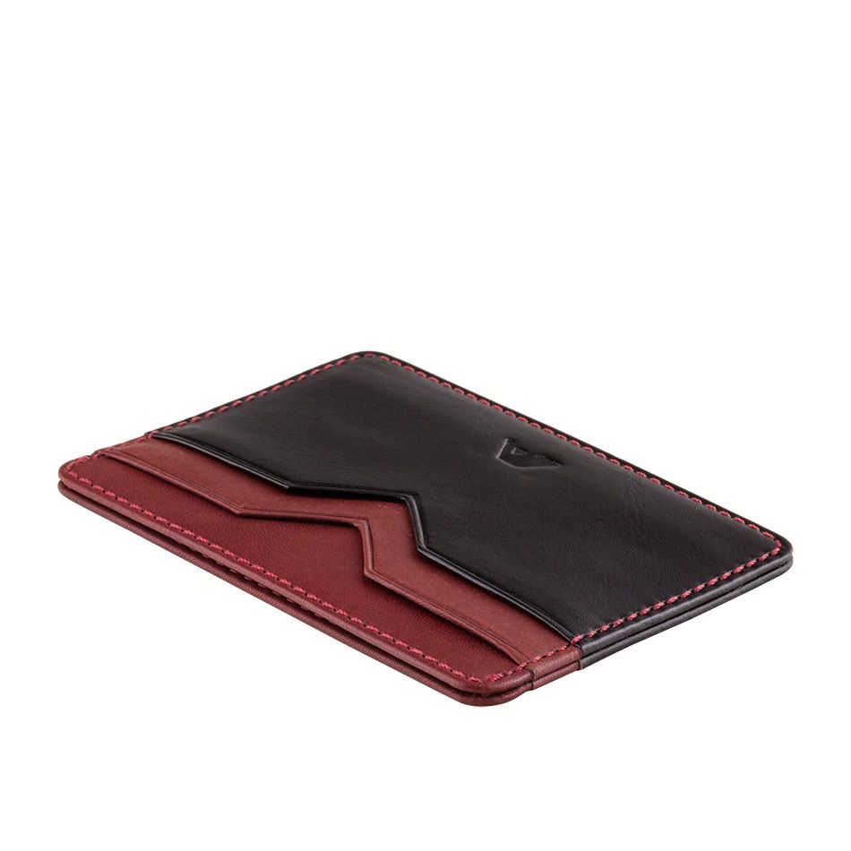 A-SLIM Minimalist Leather Wallet Yaiba - Black